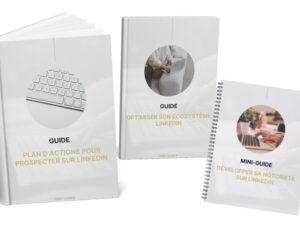 Un pack de 3 guides pratiques pour utiliser LinkedIn de façon stratégique et humaine : optimiser ton profil, structurer ta prospection et publier du contenu qui attire les bonnes personnes. Parfait pour les entrepreneurs, freelances et dirigeants qui veulent développer leur activité sans se perdre dans les posts ou les messages.